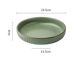 Vintage Ceramic Stir-fry Plate Salad Plate Slightly Concealer