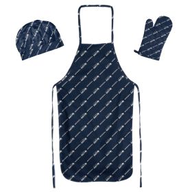 Seahawks 3PC Set - Apron;  Mitt;  Hat