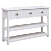 Sideboard White 45.3"x11.8"x29.9" Wood