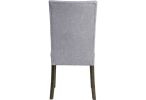 Merel Side Chair (Set-2) in Gray Fabric & Gray Oak