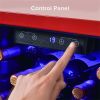 Wine Cooler Countertop Freestanding Wine Cellars Compressor Digital 24 Bottle