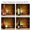 Wine Cooler Countertop Freestanding Wine Cellars Compressor Digital 24 Bottle