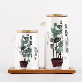 Restaurant Household Ceramic Seasoning Jar Set (Option: Set12)