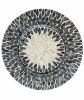Mother Of Pearl Inlay Charger Plates (Set 2) | Under Plates for Dining; Wedding and Decoration