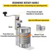 Home Or Commercial Manual Grain Mill Stainless Steel Manual Coffee Grinder And Can Opener Manual Jar Lid Gripper Tools