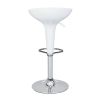Set of 2 Swivel Adjustable Height Bar Stools