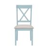 6 Piece Dining Table set with Bench; Wooden Kitchen Table Set w/ 4 Padded Dining Chairs